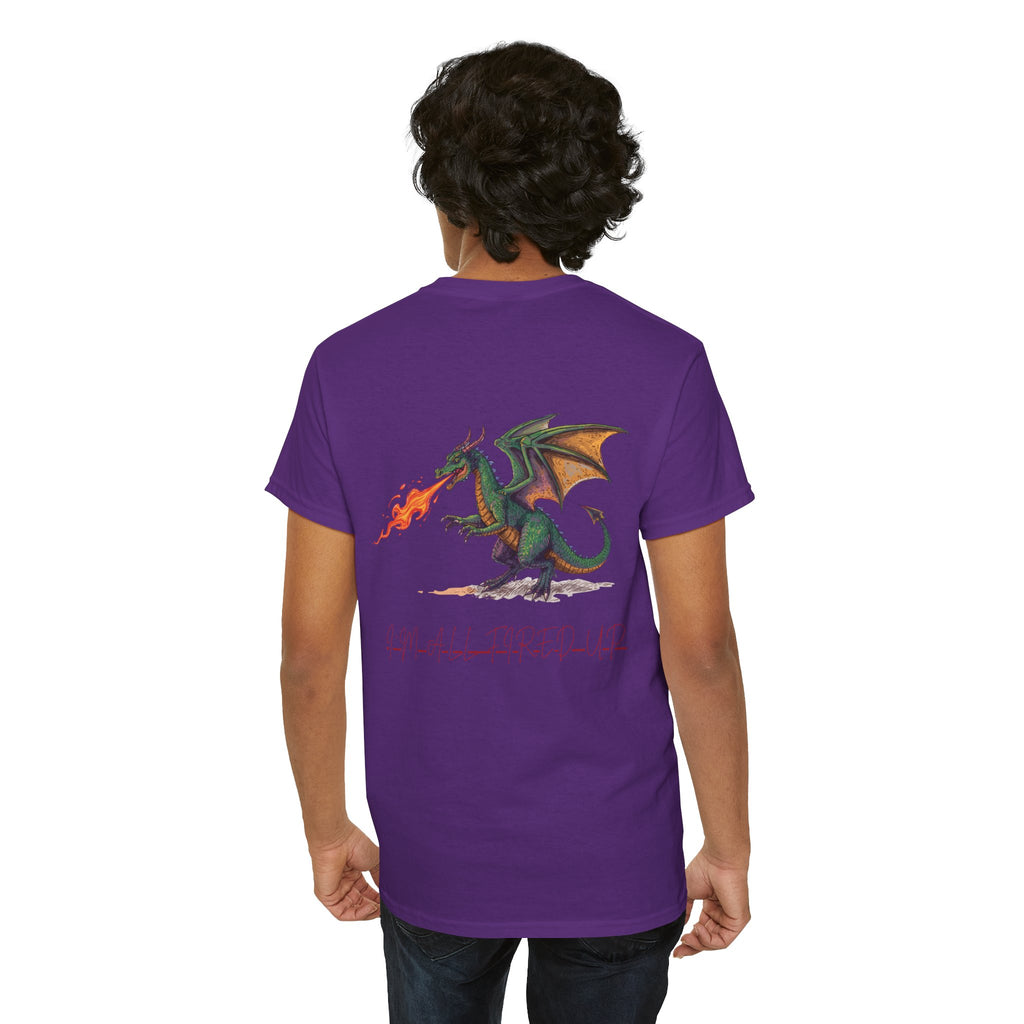 I'm All Fired Up Dragon T-Shirt — Front Chest + Large Back Graphic