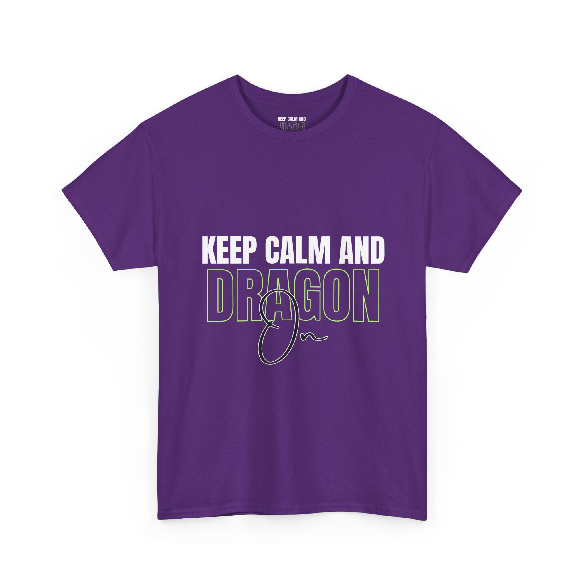 Keep Calm and Dragon On T-Shirt
