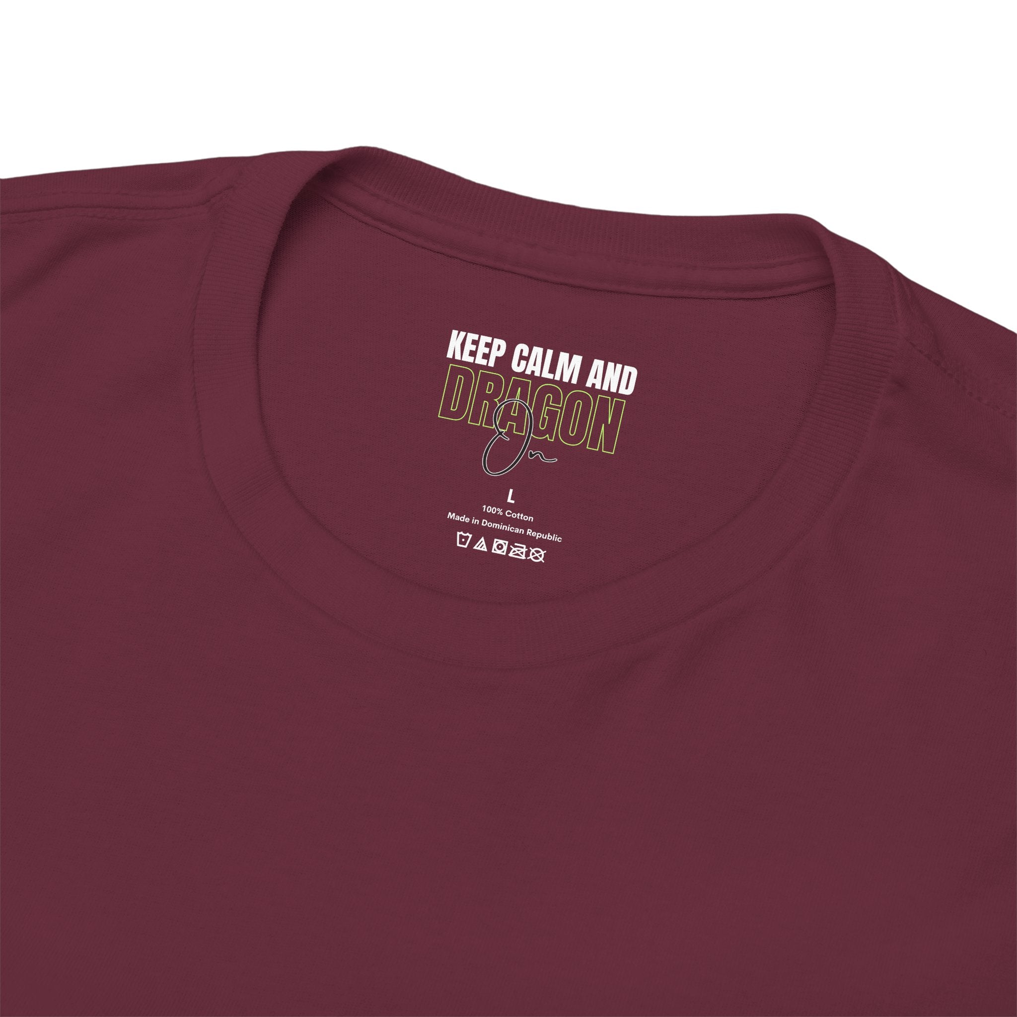 Keep Calm and Dragon On T-Shirt