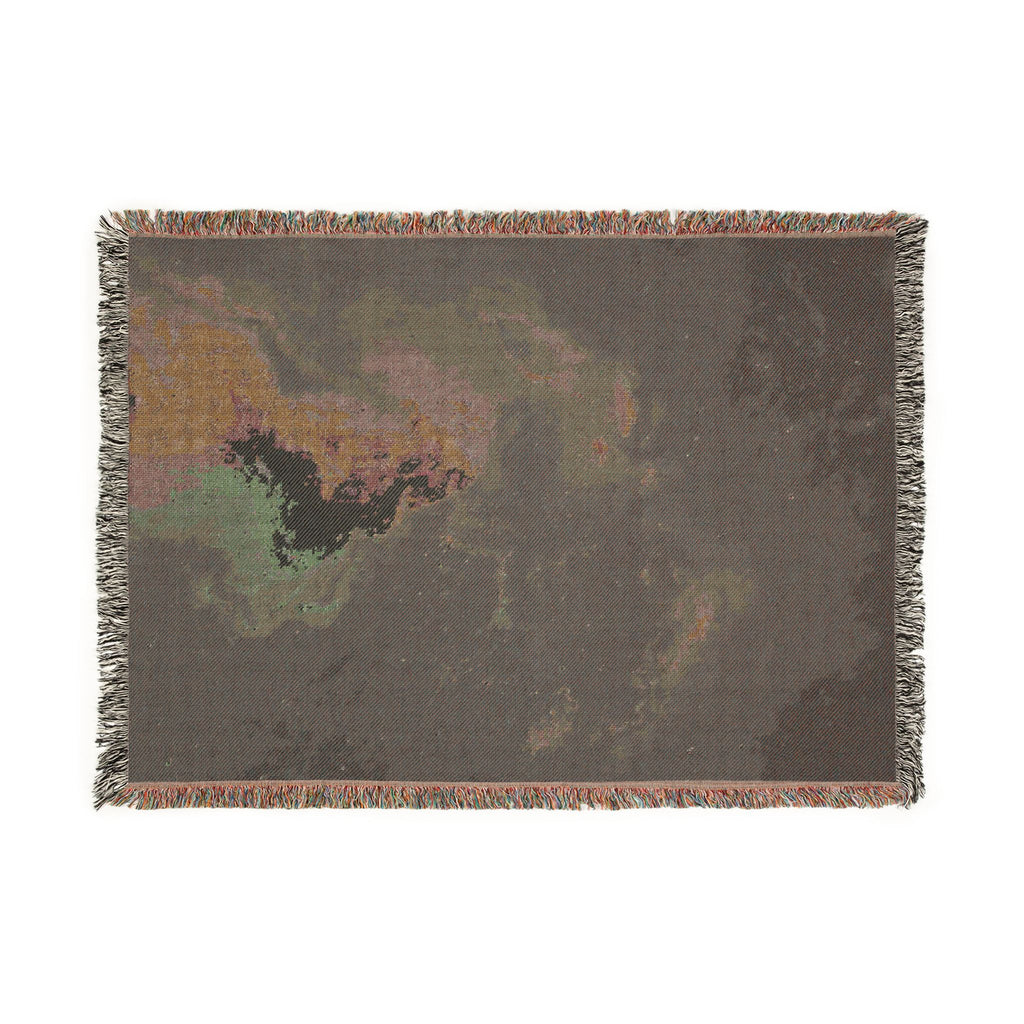 Cosmic Woven Blanket — Starry Galaxy Throw for Home & Gift
