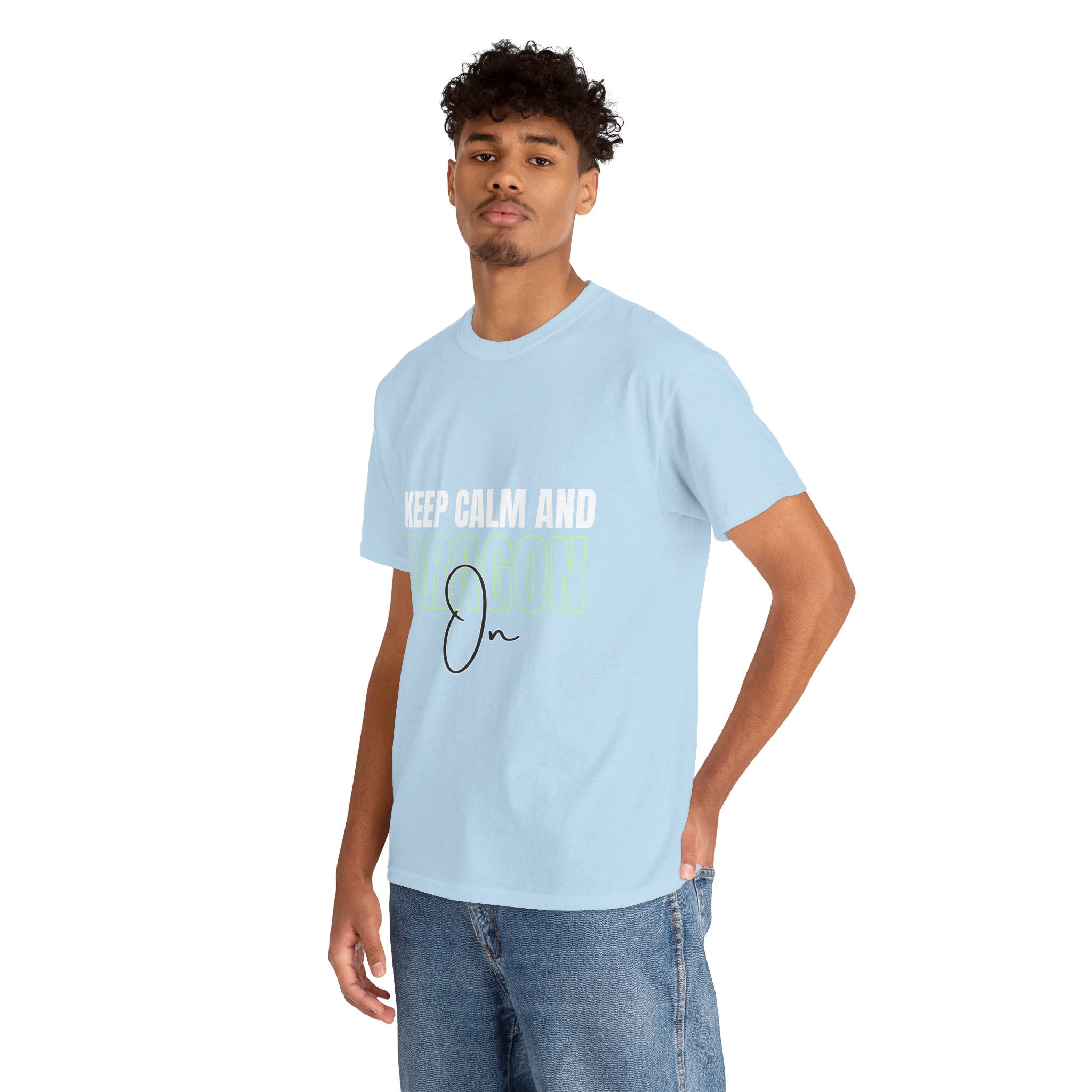 Keep Calm and Dragon On T-Shirt