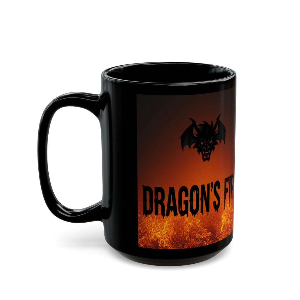 Dragon's Fire Mug — Fiery Dragon Head Coffee Cup (11oz & 15oz)