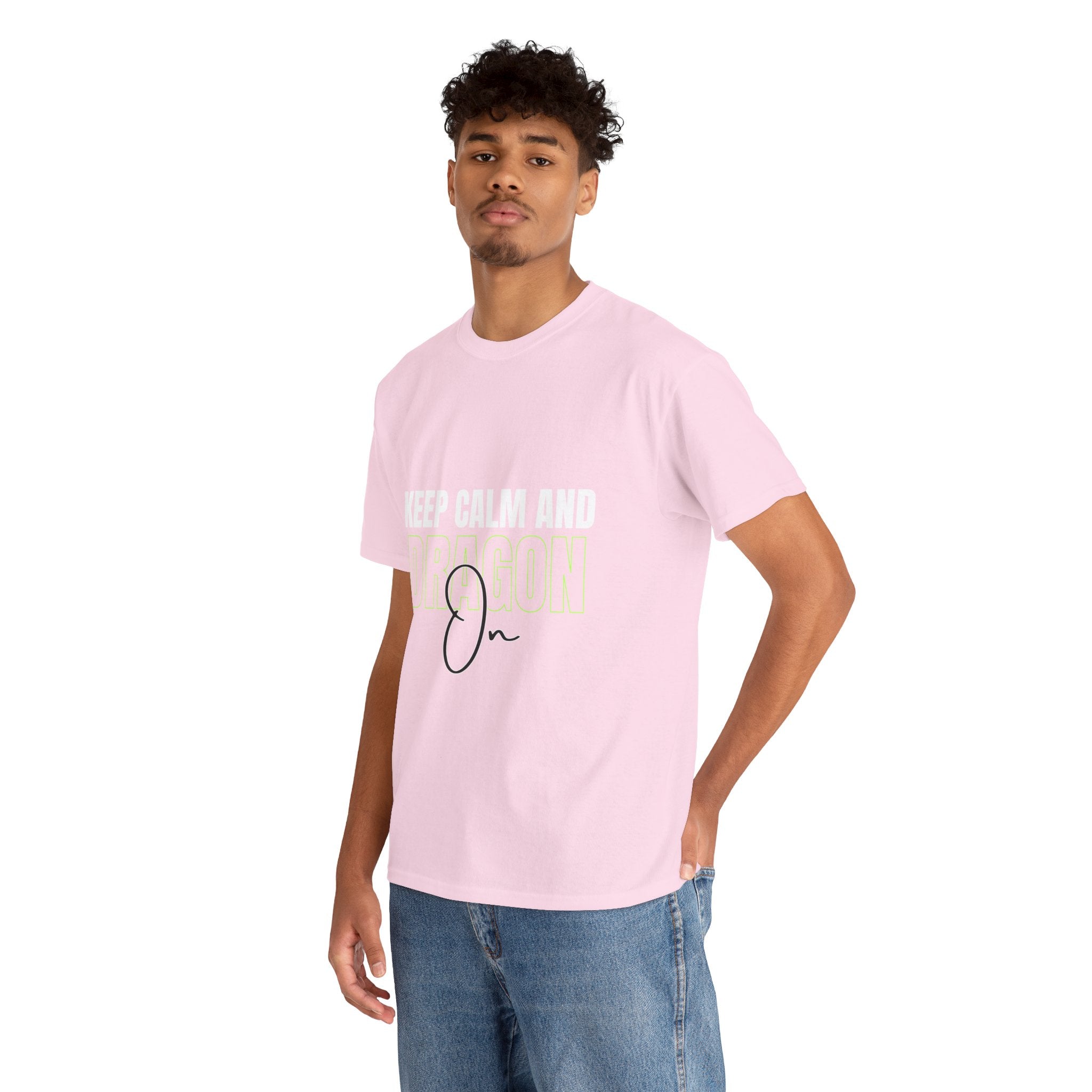 Keep Calm and Dragon On T-Shirt