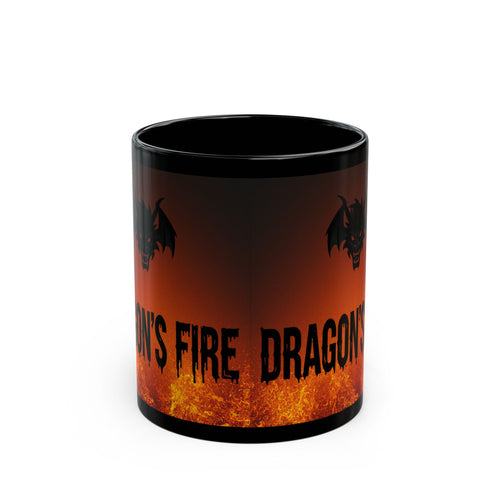Dragon's Fire Mug — Fiery Dragon Head Coffee Cup (11oz & 15oz)