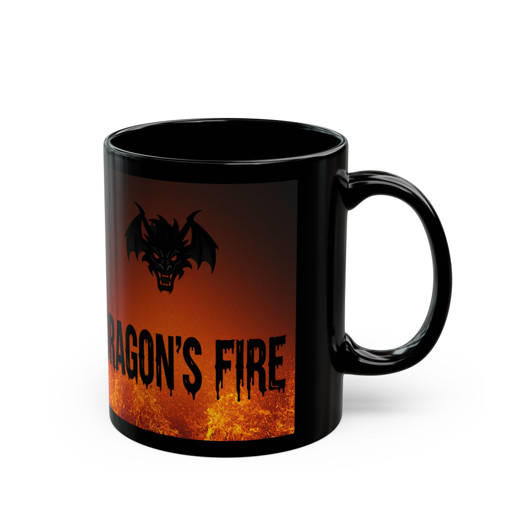 Dragon's Fire Mug — Fiery Dragon Head Coffee Cup (11oz & 15oz)